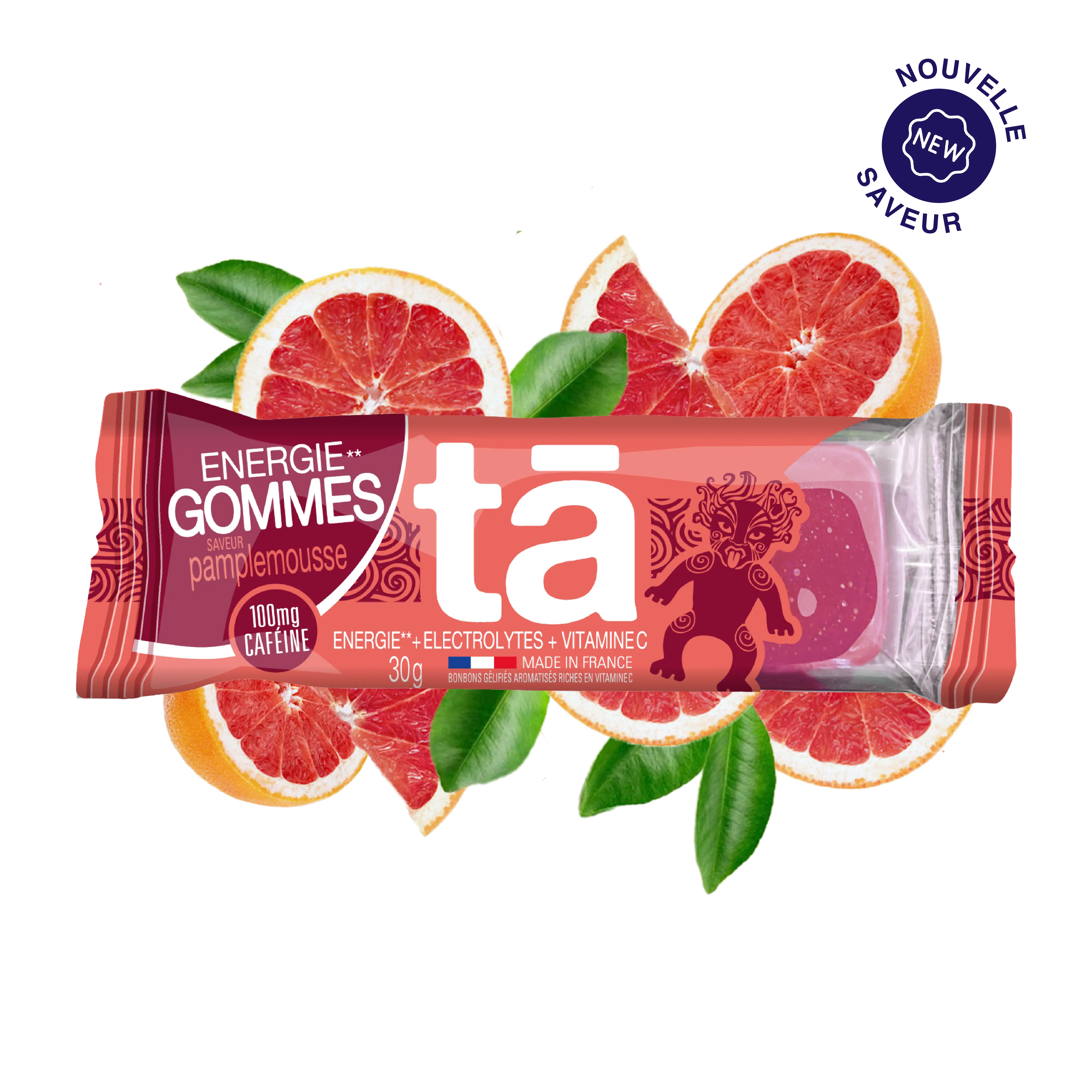 Gommes énergétiques TA pamplemousse