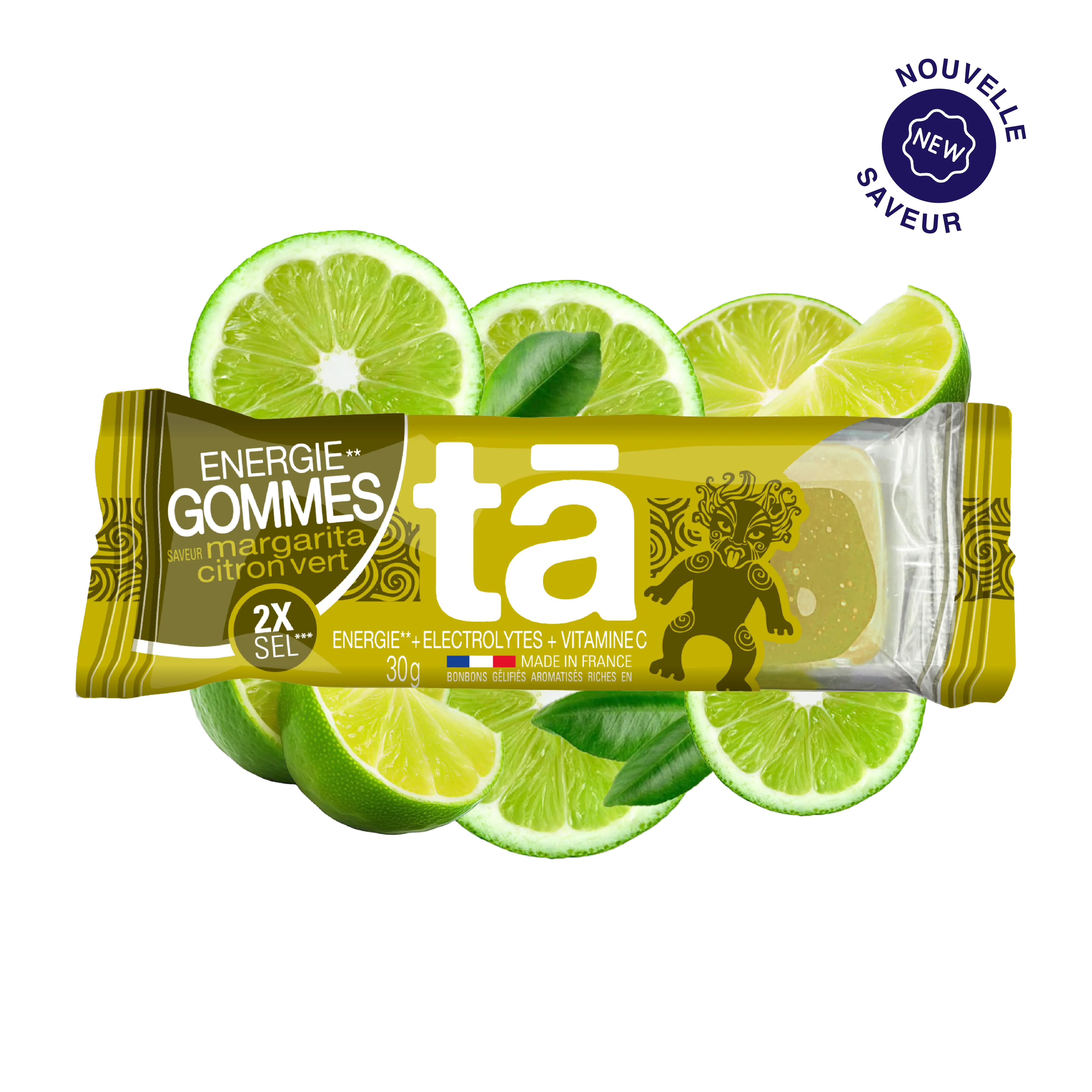 Gommes énergétiques TA citron margarita