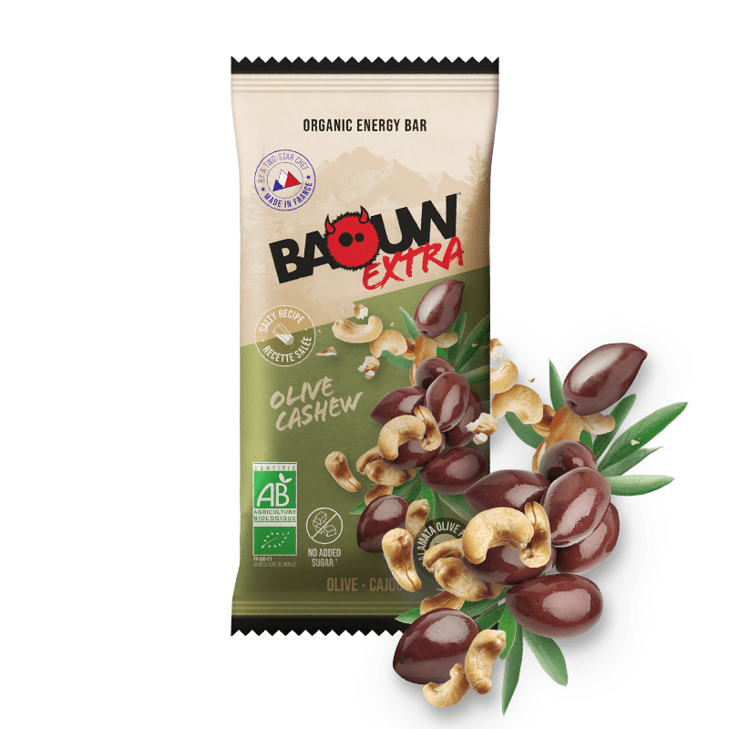 Barre énergétique Baouw Extra Baouw Extra Olive cajou - Clubinsport