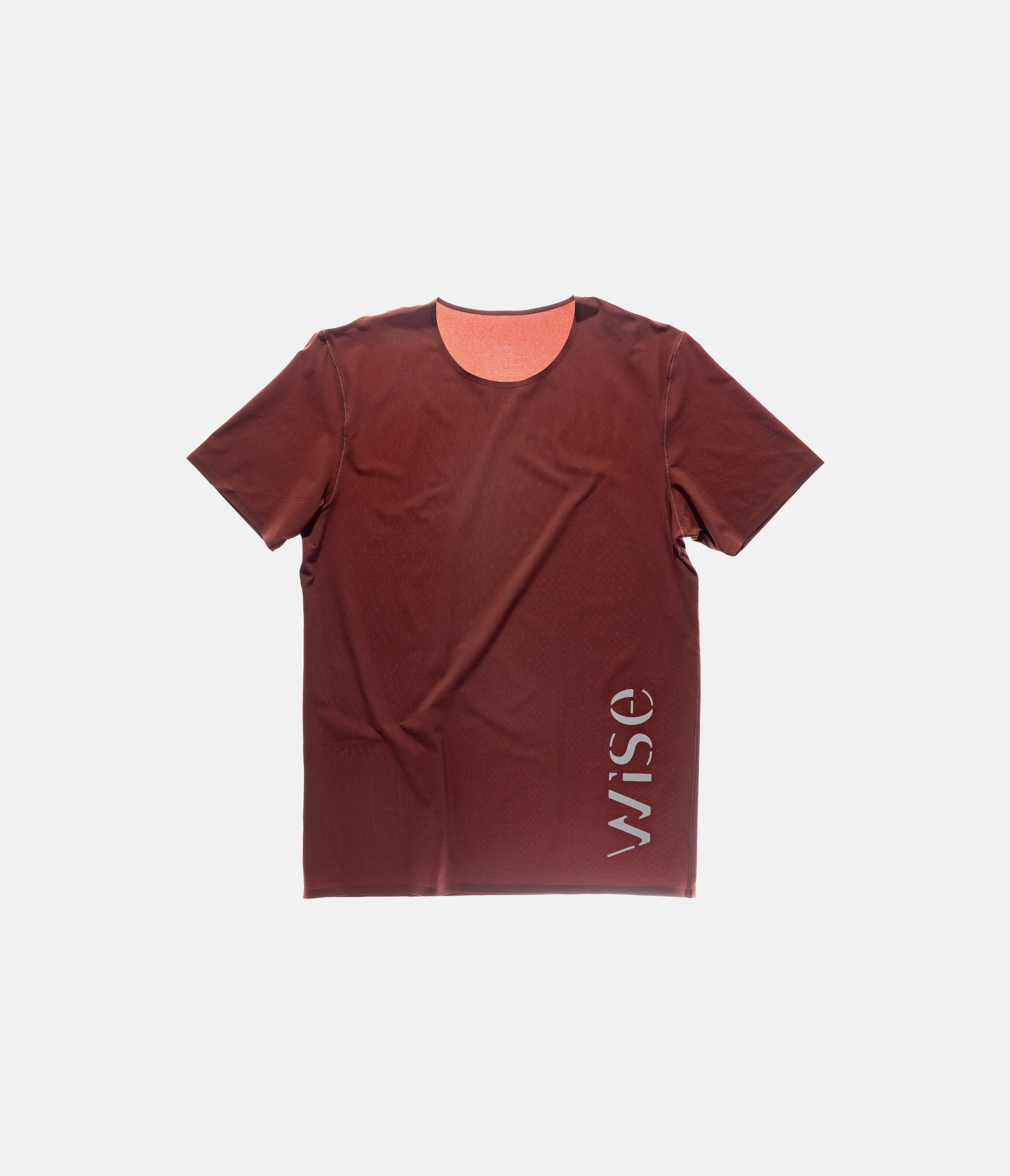 Tee-shirt manches courtes homme Wise High Shirt Terracotta