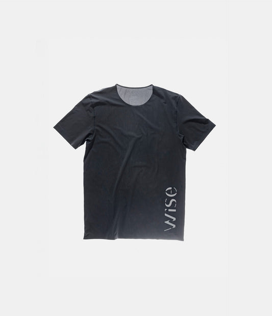 Tee-shirt manches courtes homme Wise high shirt noir