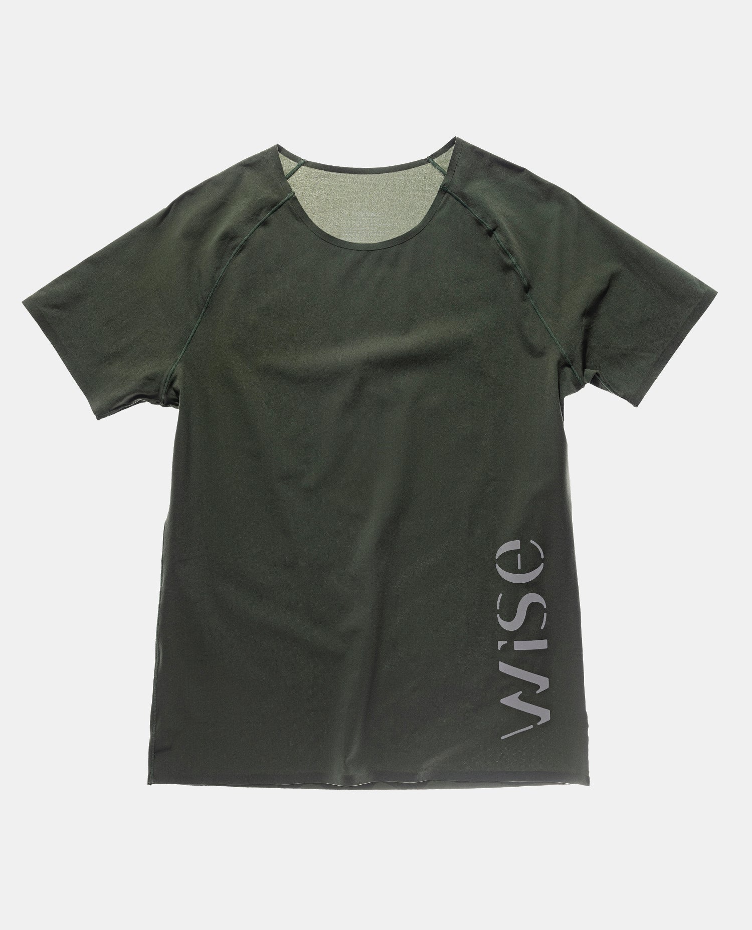 Tee-shirt manches courtes homme Wise high shirt kaki - Clubinsport