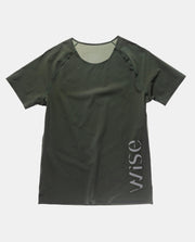 Tee-shirt manches courtes femme Wise High Shirt Green sage