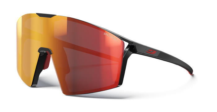 Lunette Julbo edge spectron Noir / Rouge - Clubinsport