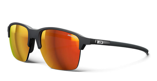 Lunettes Julbo Crossline Noir / Noir Brillant - REACTIV 1-3 Light Amplifier