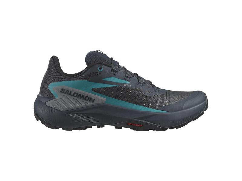 Chaussure de Trail Genesis homme Salomon noir et bleu - Clubinsport