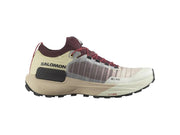 Chaussure de Trail S-Lab Genesis homme ou femme Salomon beige bordeaux - Clubinsport
