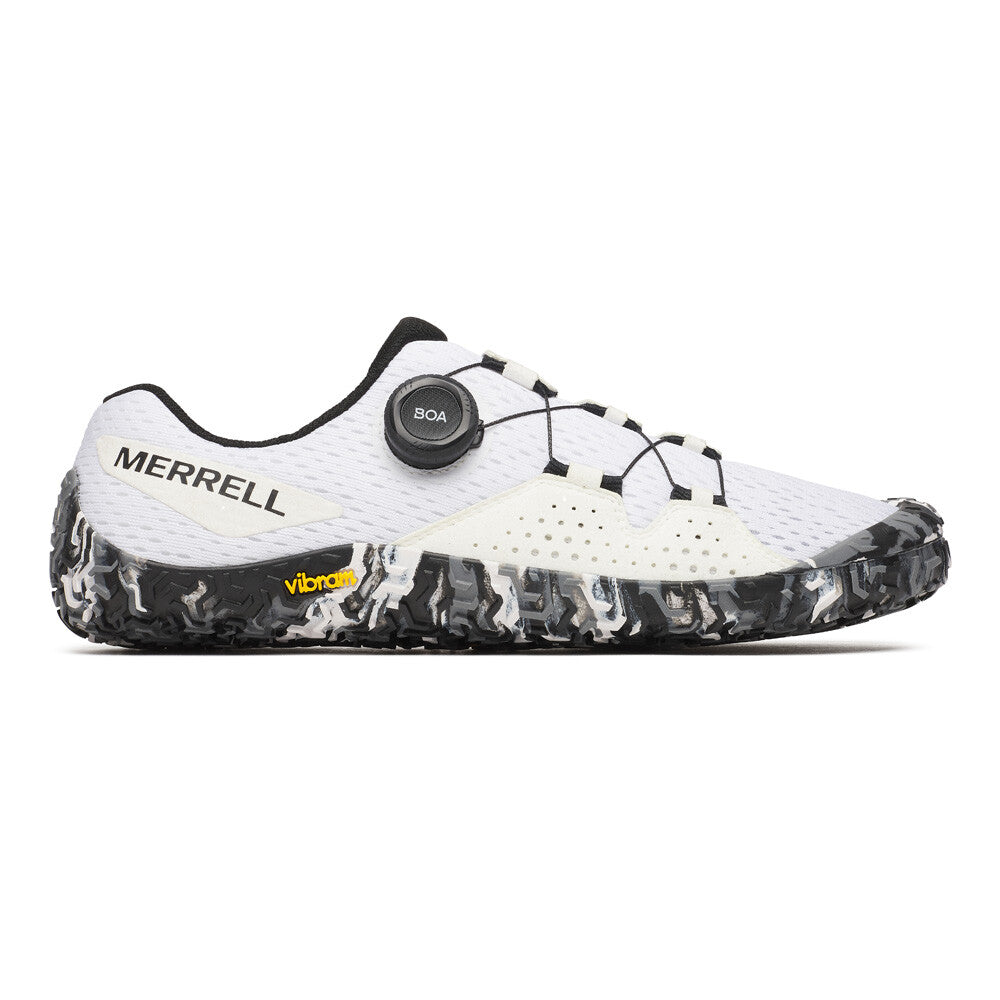 Chaussures de Trail homme Merrell Vaporglove 6 boa blanc