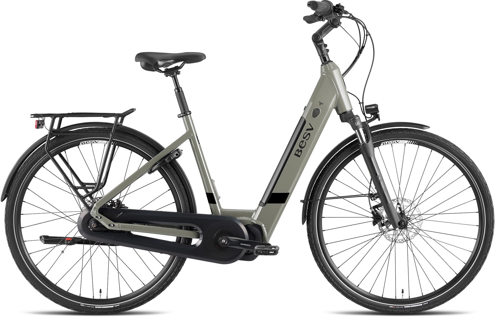 Vélo Electrique VTC Vae BESV  CT 2.3 LS cadre ouvert Gris - Clubinsport
