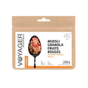 Repas lyophilisé Muesli granola fruits rouges