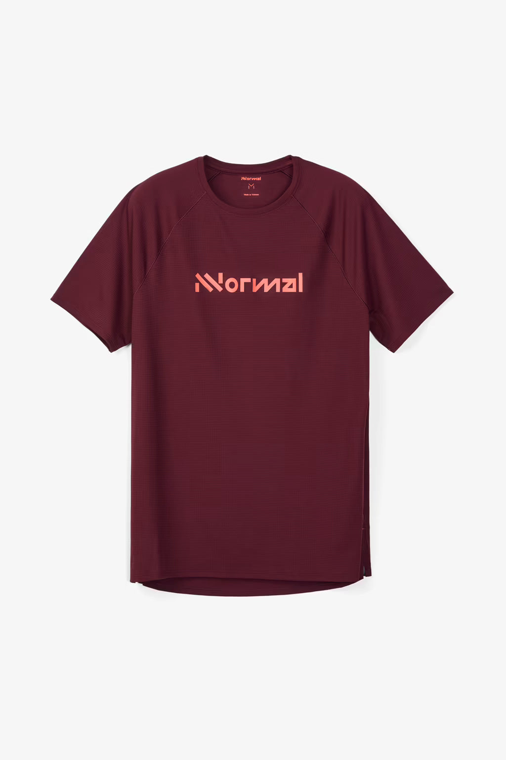 Tee-shirt manches courtes homme NNormal Race T-shirt 02 Burgundy
