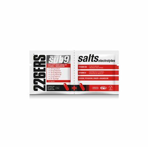 SUB9 SALTS ELECTROLYTES - Capsules de sel Électrolytes pack de 2 capsules - Clubinsport