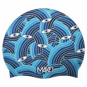 Bonnet de bain Sea View bleu Mako