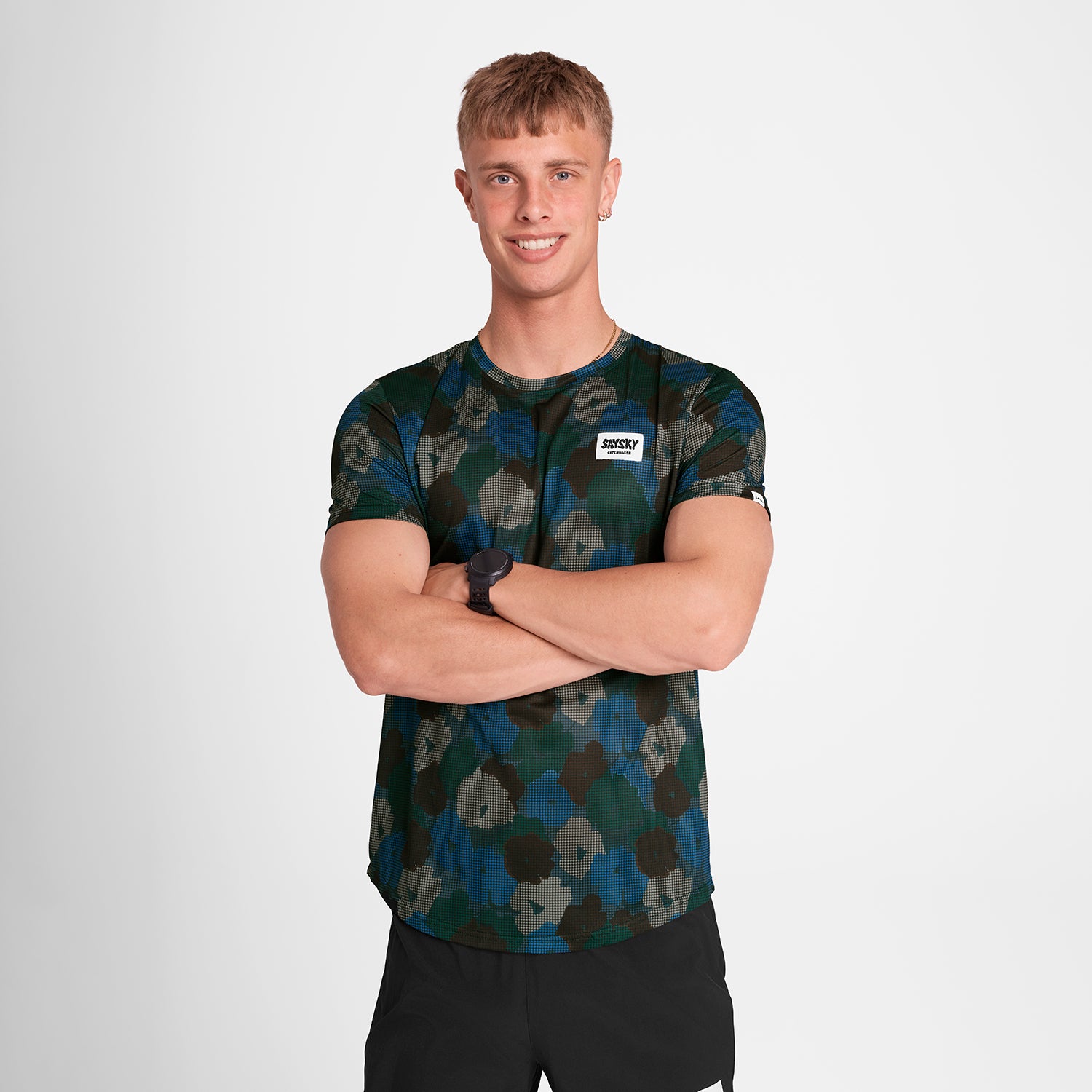 Tee-shirt manches courtes Homme Saysky Flower Combat