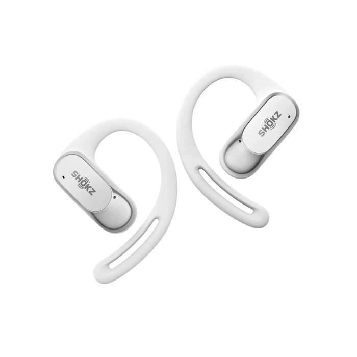 Ecouteurs Bluetooth Shokz OPENFIT Air blanc - Clubinsport