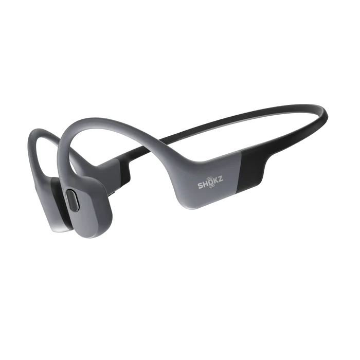 Casque à Conduction Osseuse MP3 / Bluetooth Shokz  d'OpenSwim gris - Clubinsport
