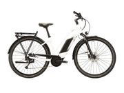 Vélo Electrique VTC Vae Lapierre Overvolt femme trekking 6.4 blanc - Clubinsport