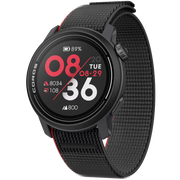 Montre cardio gps Coros WATCH Pace 3 Nylon noir liseré rouge - Clubinsport