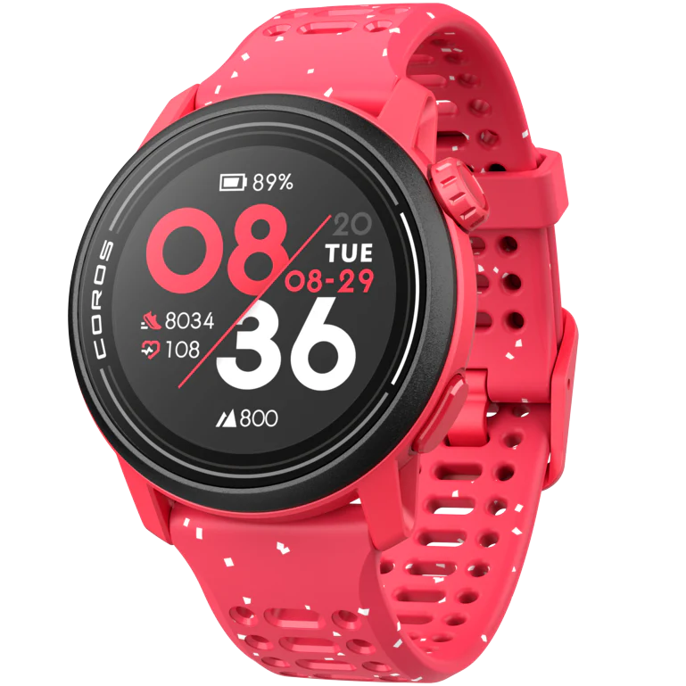 Montre cardio gps Coros WATCH Pace 3 rouge - Clubinsport