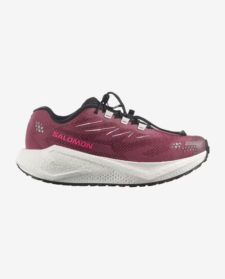 Chaussures de route et chemins mixte femme Aeroblaze Gravel 4 Salomon bordeaux