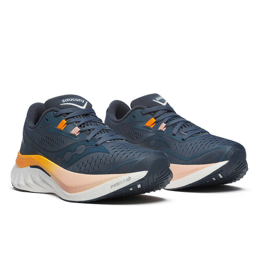 Chaussure Route Endorphin speed 4 Saucony femme bleu marine - Clubinsport