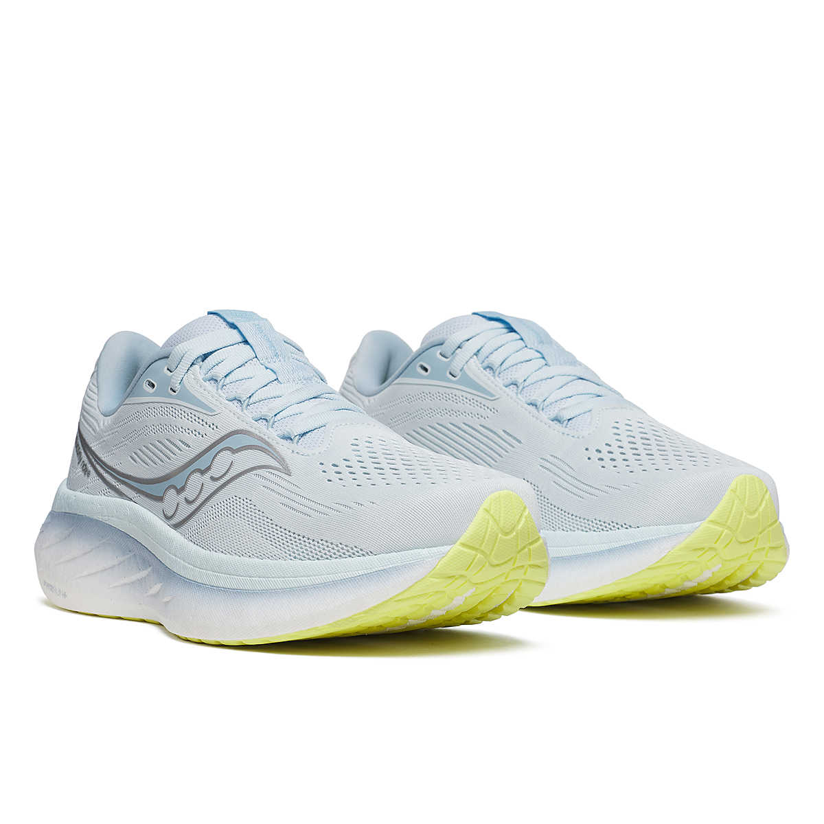 Chaussures de Route femme Saucony Ride 18 bleu clair