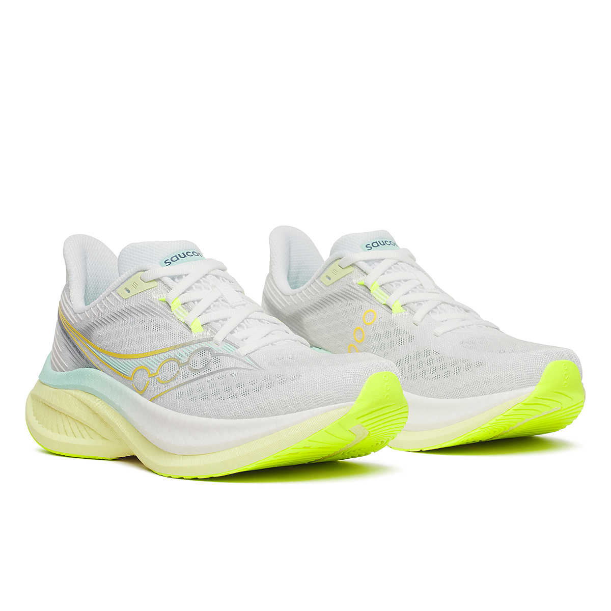 Chaussures de Route femme Endorphin speed 5 Saucony blanc tendre