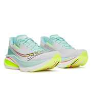 Chaussures de Route femme Endorphin Azura blanche bleu ciel