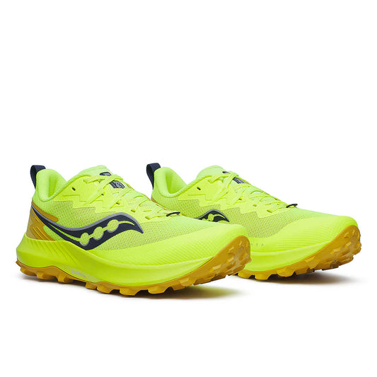 Chaussure de Trail Saucony homme Peregrine 14 jaune fluo - Clubinsport