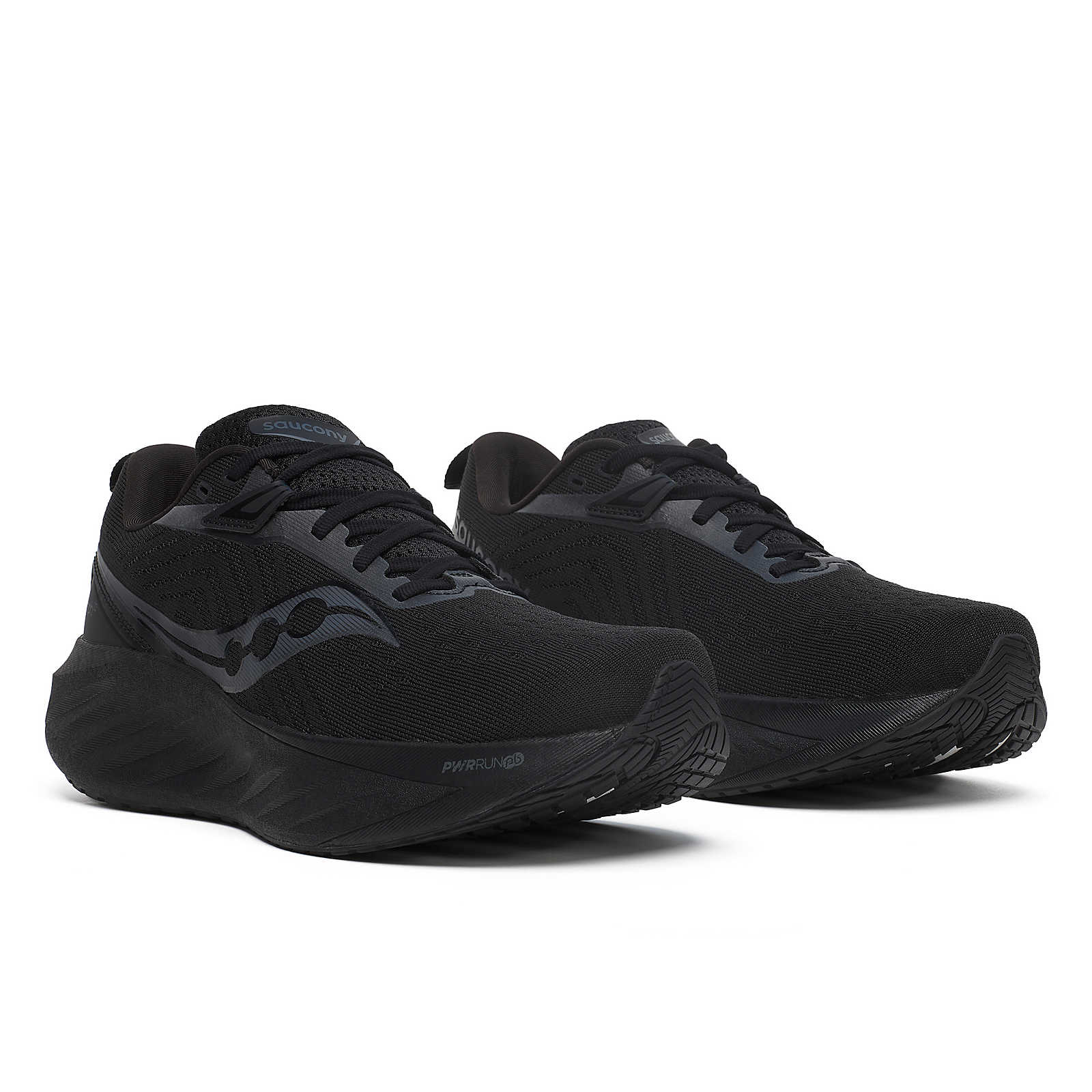 Chaussure de Route Saucony homme Triumph 22 noir noir - Clubinsport