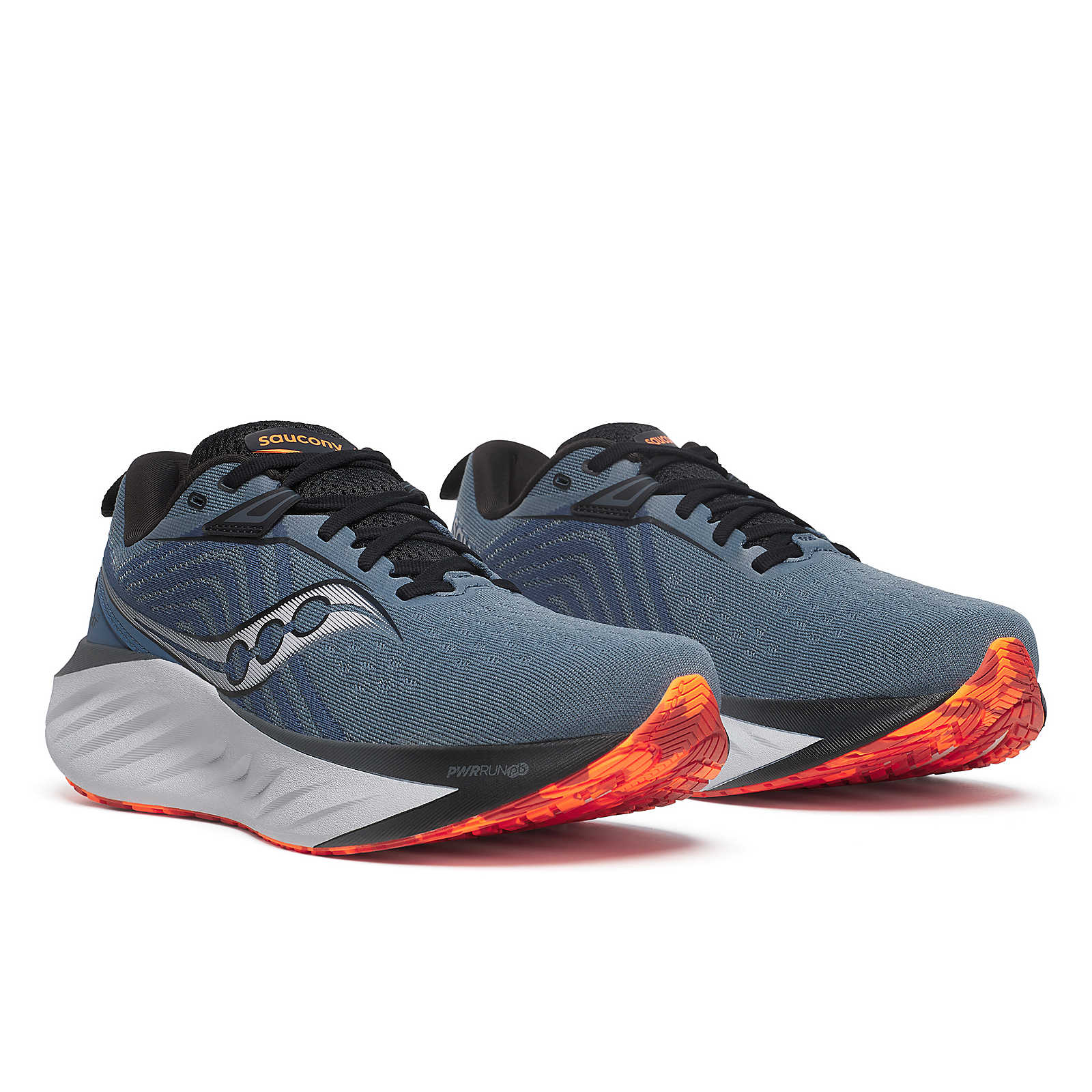 Chaussure de Route Saucony homme Triumph 22 Bleu denim - Clubinsport