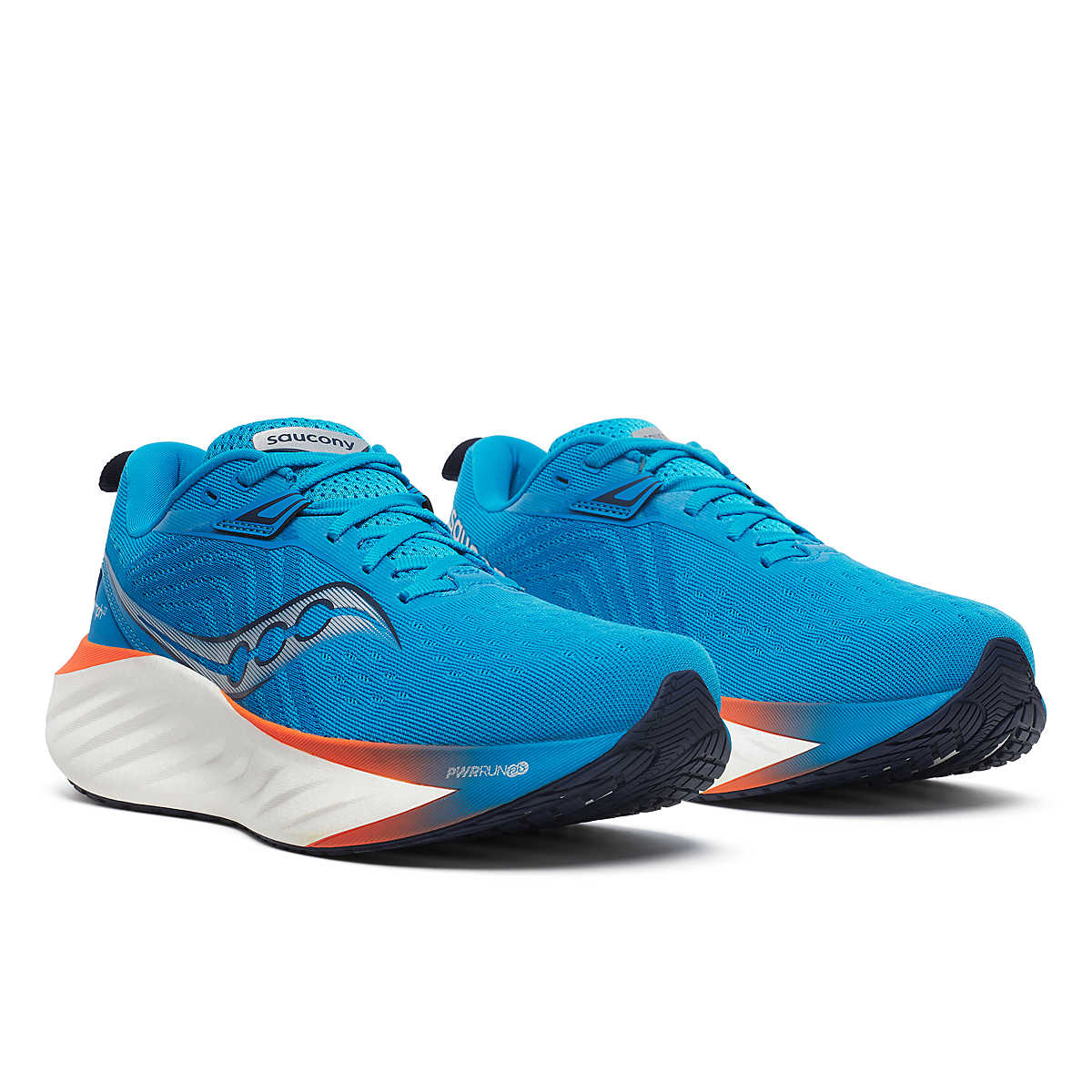 Chaussure de Route Saucony homme Triumph 22 Bleu - Clubinsport