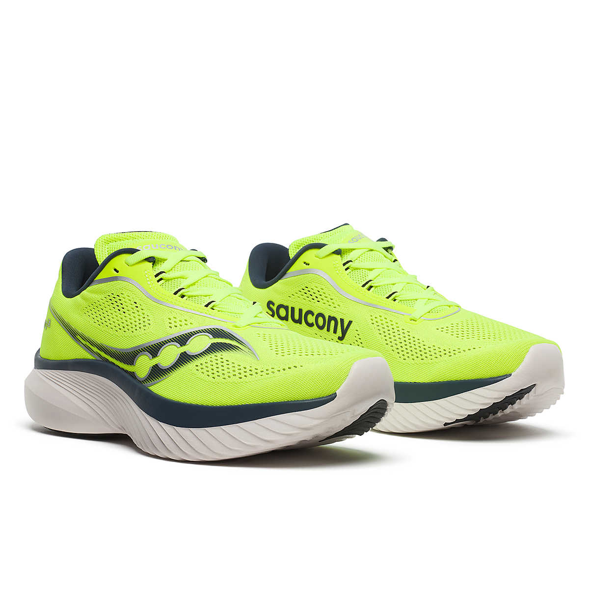 Chaussure de Route Saucony homme Kinvara 15 Jaune fluo - Clubinsport