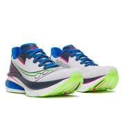 Chaussures de Route homme Endorphin Azura blanche marine