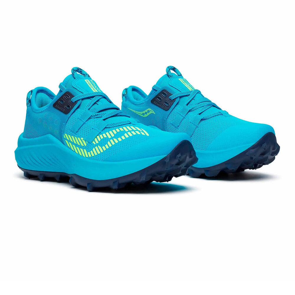 Chaussure de Trail Saucony femme Endorphin Rift bleu vif - Clubinsport