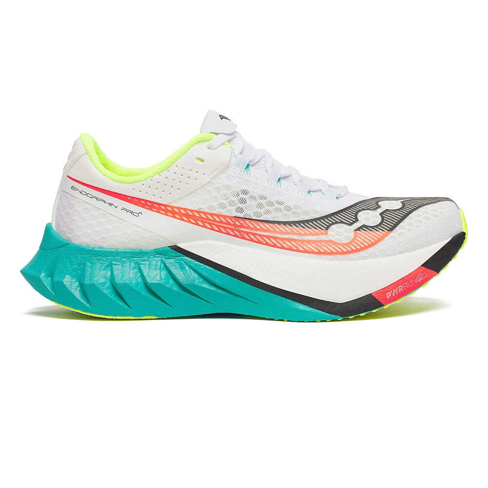 Chaussures de Route homme  Endorphin pro 4 Saucony blanc mutant
