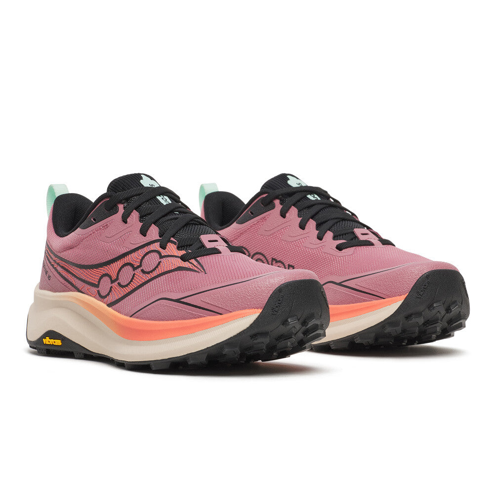 Chaussures de Trail femme Saucony Peregrine 16 mauve