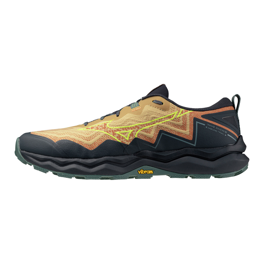 Chaussures de Trail homme Mizuno Wave Daichi 9 brun/sable