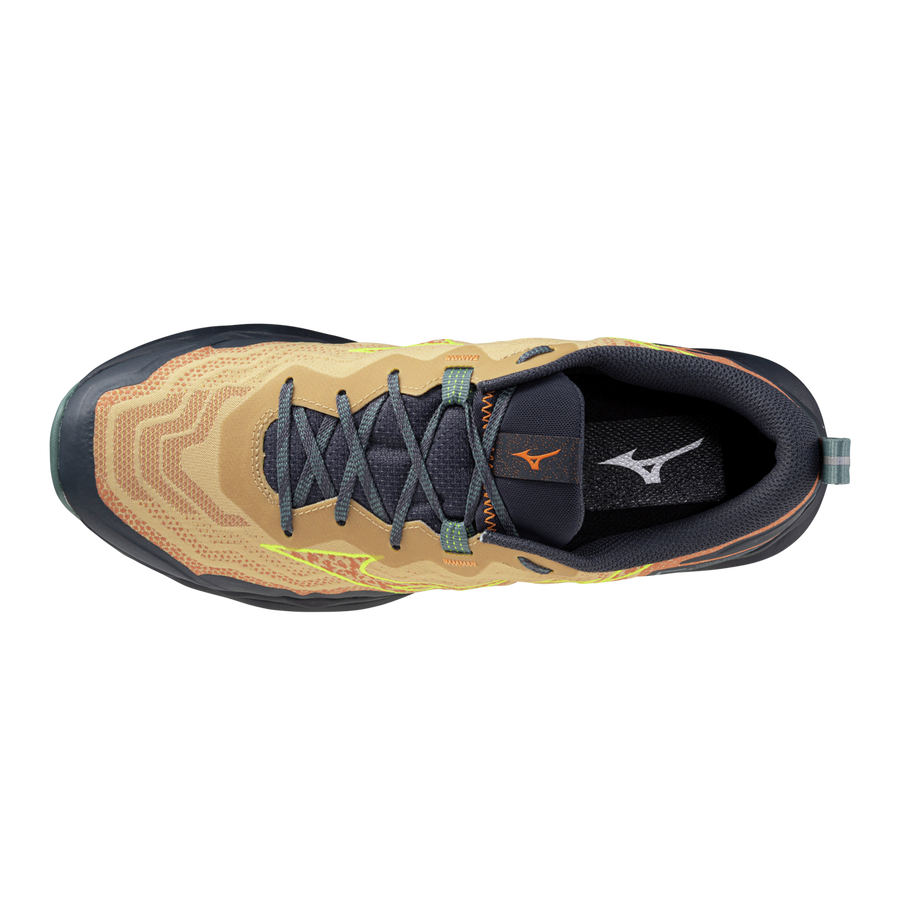 Chaussures de Trail homme Mizuno Wave Daichi 9 brun/sable
