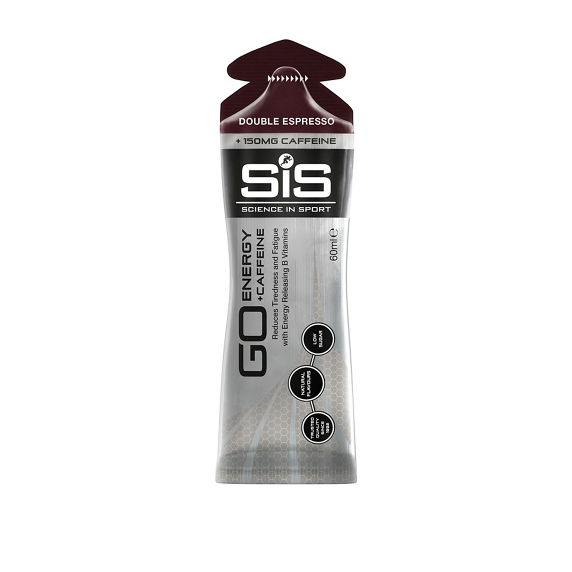 Gel énergétique SIS Go Energy + Double Caffein Double Espresso & Caf Gel 60ml