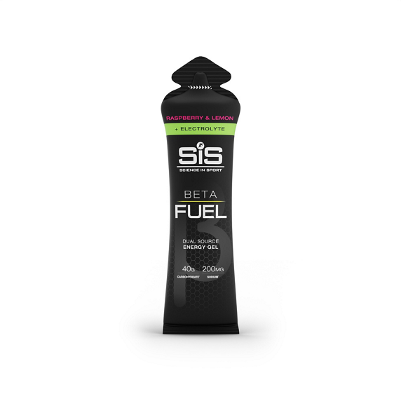 Gel énergétique SIS beta fuel framboise citron