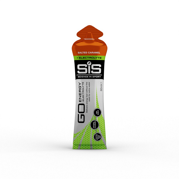 Gel énergétique SIS Go Energy + Electrolyte Caramel Beurre Salé 60ml