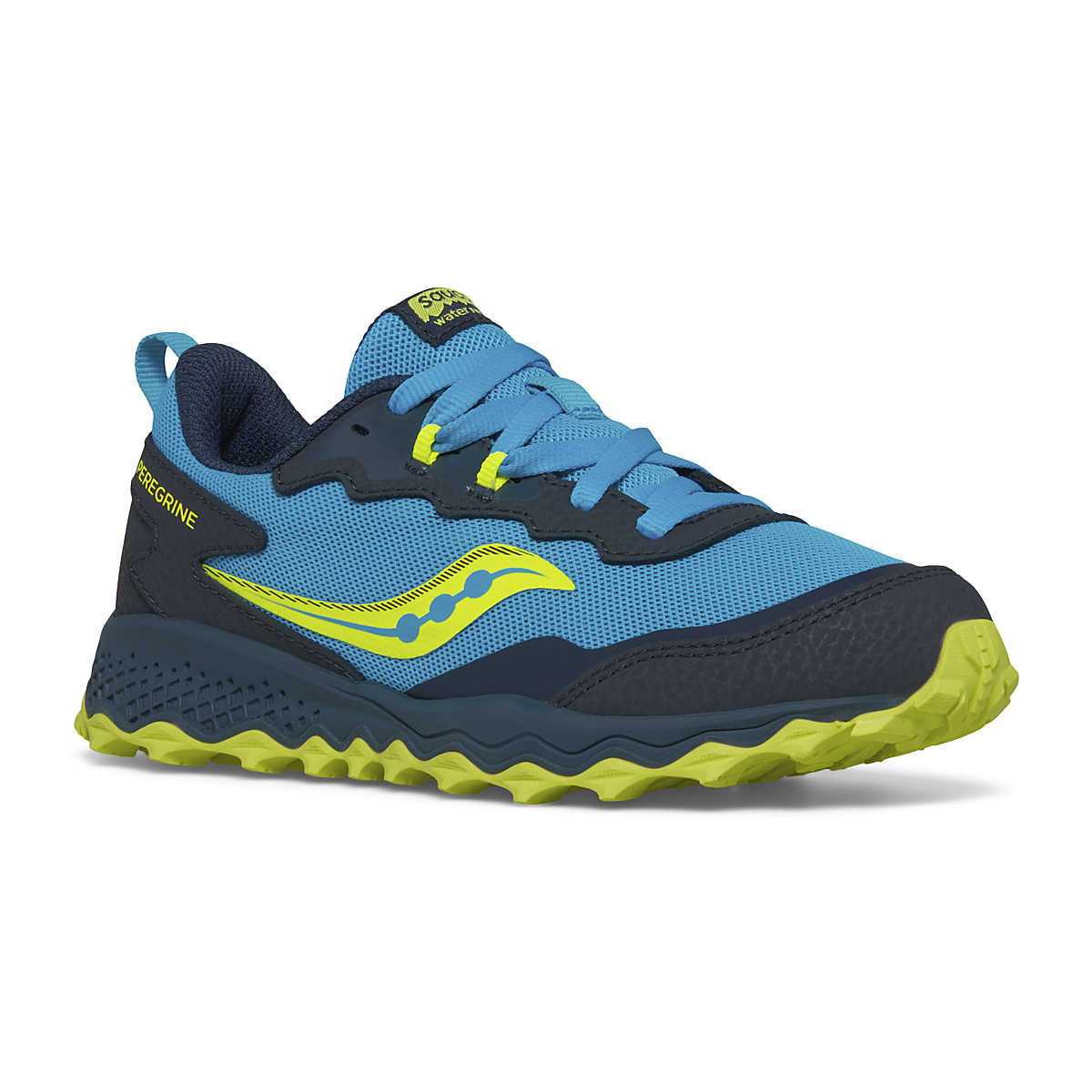 Chaussure de trail enfant Saucony peregrine Shield bleu
