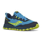 Chaussure de trail enfant Saucony peregrine Shield bleu