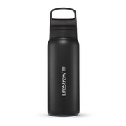 Gourde Filtrante Lifestraw Go noir acier 24oz - Clubinsport