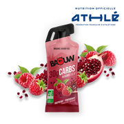Gel énergétique format stick naturel bio Baouw framboise grenade