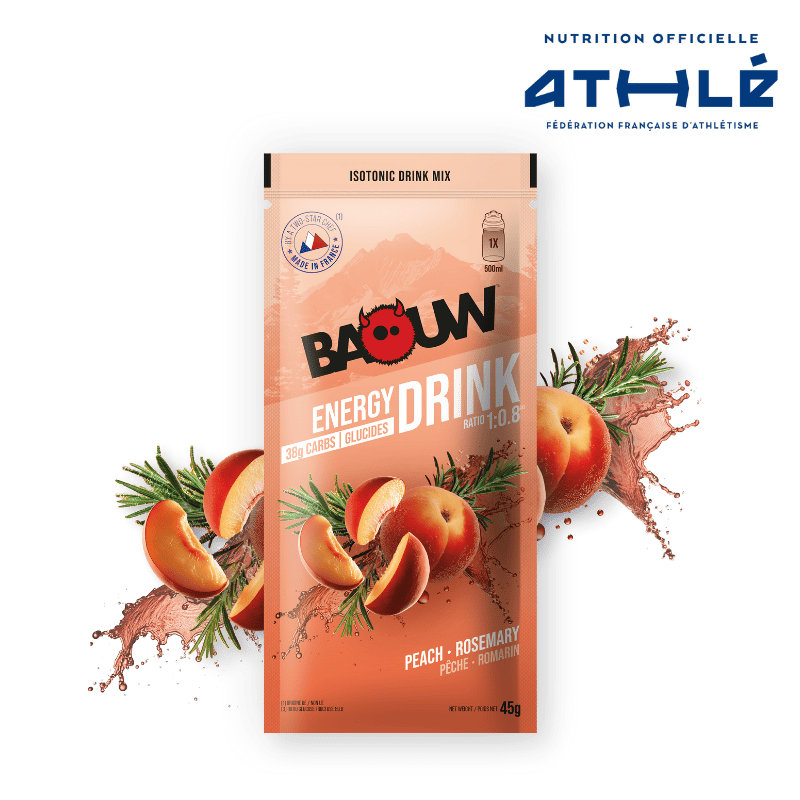 Boisson d'effort Baouw 45 g pèche
