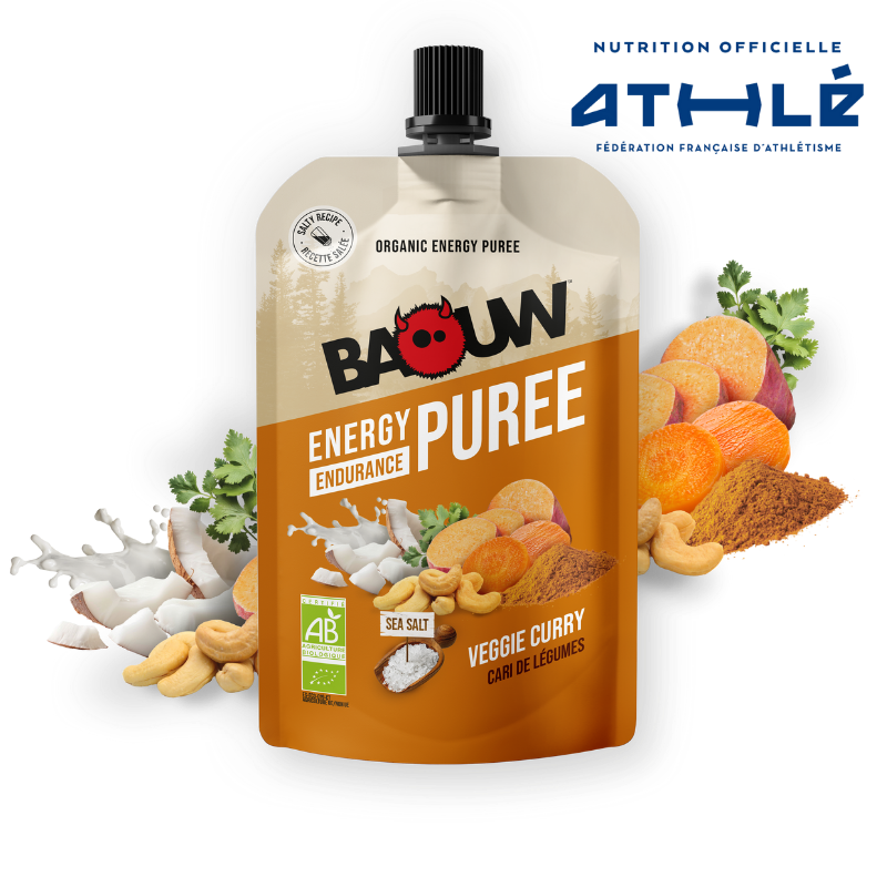 Compote énergétique Baouw Carri de légumes