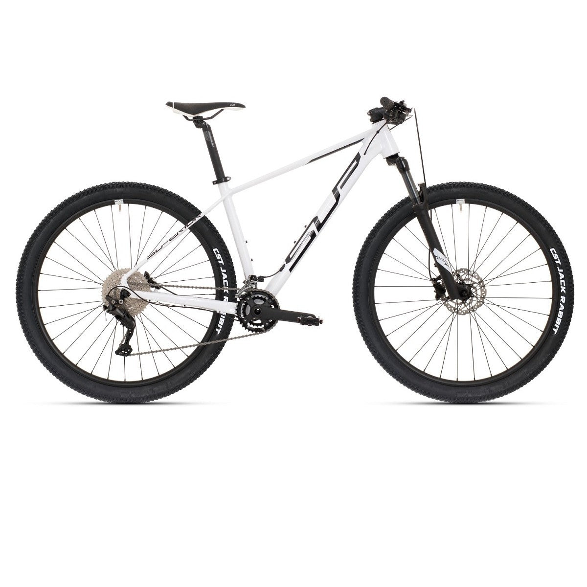 VTT Semi-rigide tout-terrain VTT SUPERIOR  XC 879 blanc - Clubinsport