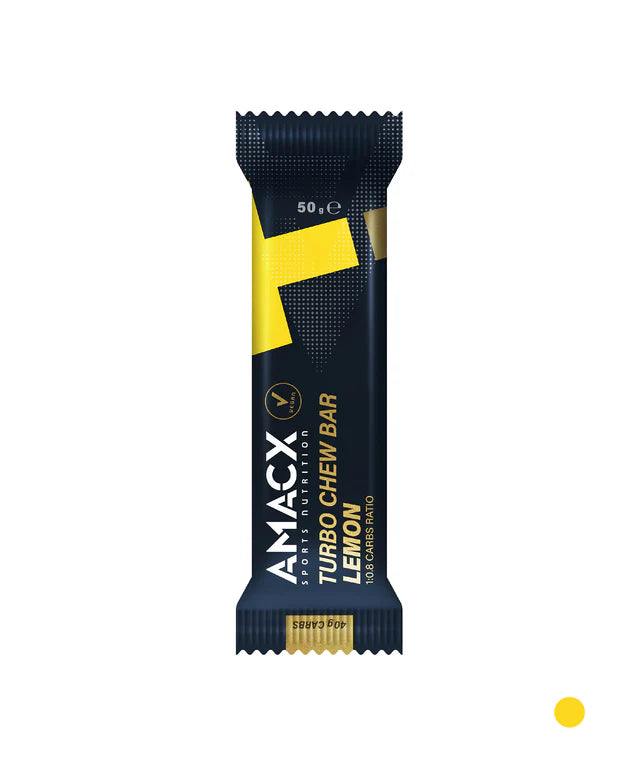 Gomme energetique Amacx Turbo Fruit Chew citron
